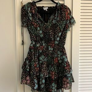 Floral mini dress